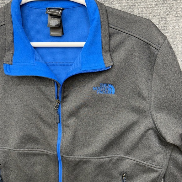 The North Face Canyonwall Full Zip Jacket Coat Mens size XL Gray A4C4 - Picture 4 of 14